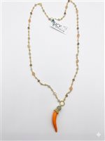 Collana Sicylui Donna in Argento 1542CO-ARANCIONE